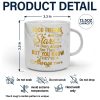 Bestie Good Friends Are Like Stars - Personalized Marble Mug
