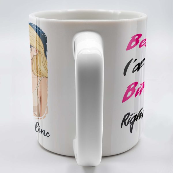 Bestie I'd Punch A B*tch For You Right In The Throat - Personalized Custom Coffee Mug - BST176_MG