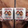 Bestie You Are Stuck With Me Forever - Personalized Marble Mug