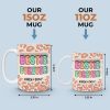 Besties For The Resties - Bestie Personalized Custom 3D Inflated Effect Printed Mug - Gift For Best Friends, BFF, Sisters