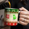Besties Forever Christmas Sweater Design - Personalized Custom Coffee Mug - BST421_MG