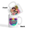 Besties Forever Personalized Tropical Mug for Best Friends