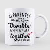 Besties Friends Until Old Senile Gift For Best Friend Personalized Mug