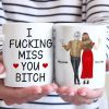 Besties Make The World Brighter - Bestie Personalized Custom Mug - Gift For Best Friends, BFF, Sisters