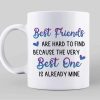 Besties Sitting In Car On Road Personalized Mug