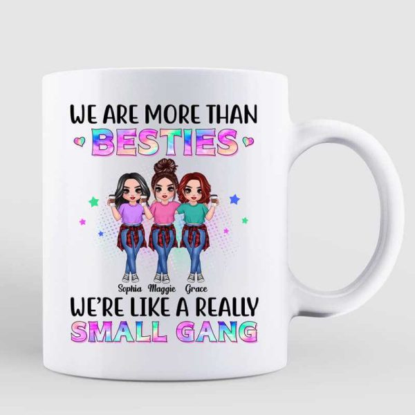 Besties Small Gang Personalized Mug