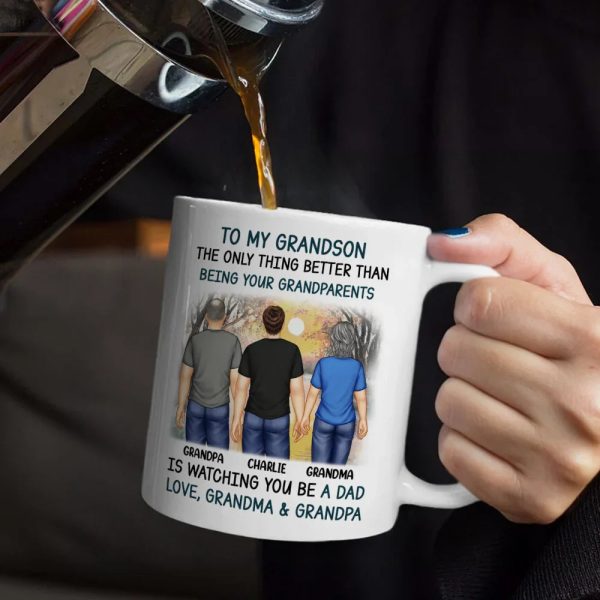 Better Than Being Your Father Grandpa - Personalized Mug