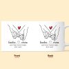 Better Together Holding Hand Couples Anniversay - Personalized Mug