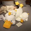 Big Duck Plush Toy Soft Stuffed Animal Pillow Cushion