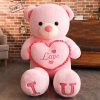 Big LOVE Plush Bear - Giant Soft Toy for Birthdays & Valentine's Gifts