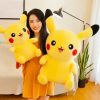 Big Pikachu Plush Toy Soft Stuffed Cartoon Cushion