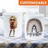 Big Sister - Personalized Mug - Birthday Gift For Sisters - Fashion Girls