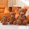Big Size Bow Tie Teddy Bear Plush Toy - Soft Cartoon Stuffed Animal