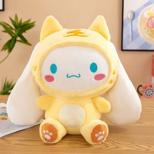 Big Size Tiger Cinnamoroll Plush Toy - Cozy Pillow for Kids' Dreams