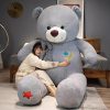 Big Star Moon Teddy Bear Plush Toy