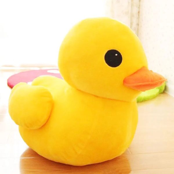 Big Yellow Duck Mini Plush Toy - Adorable Soft Stuffed Animal Gift for Kids