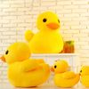 Big Yellow Duck Mini Plush Toy - Adorable Soft Stuffed Animal Gift for Kids