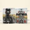 Biker Couple Coffee Mug - Personalized Gifts For Couple Coffee Mug 04NATA230126