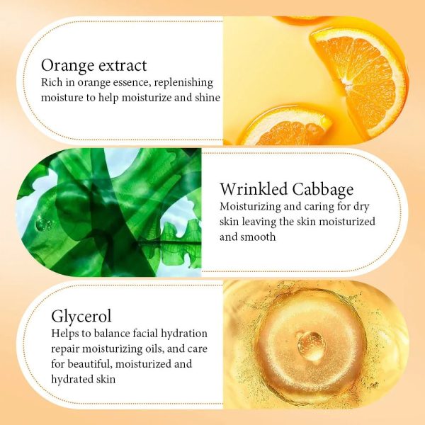 Bioaqua Vitamin C Hydrating Essence Serum Moisturizing & Brightening, 2Ml