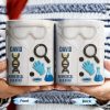 Biomedical Scientist, Magnifying Glass And Lab Essentials - Personalized Custom Coffee Mug - DOC048_MG
