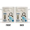 Biomedical Scientist, Magnifying Glass And Lab Essentials - Personalized Custom Coffee Mug - DOC048_MG