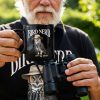 Bird Nerd Funny Bird Watcher, Bird Twitcher Gift for Bird Lover Personalized Black Mug