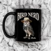 Bird Nerd Funny Bird Watcher, Bird Twitcher Gift for Bird Lover Personalized Black Mug