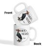 Bird Nerd Funny Bird Watcher Mug, Twitcher Mug, Gift for Bird Lover Personalized Mug