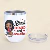 Black Blessed And Beautiful Personalized Coffee Mug 03HTTN270723HH-02