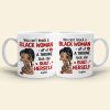 Black Blessed And Beautiful Personalized Coffee Mug 03HTTN270723HH-02
