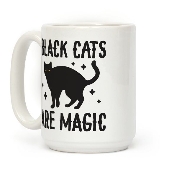 Black Cats Are Magic Coffee Mug
