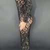 Black Rhinestones Full Wrap Dress