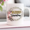 Blessed Grandma, Grandparents And Children Personalized Coffee Mug Gift For Grandparents