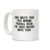 Blink 182 I Miss You Coffee Mug