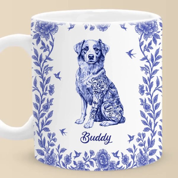 Bloom Bold, Bark Proud - Dog Personalized Custom Mug - Gift For Pet Owners, Pet Lovers