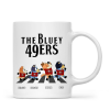 Blue Dog Family Custom Team Logo - Personalized Mug - Gifts For American Football Lover | TM17 HN02