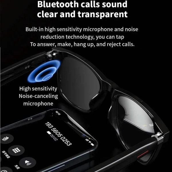 Bluetooth Smart Glasses - Wireless Sunglasses