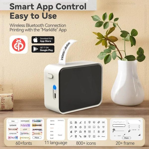Bluetooth Thermal Label Printer