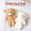 Blush Bear Plush Keychain