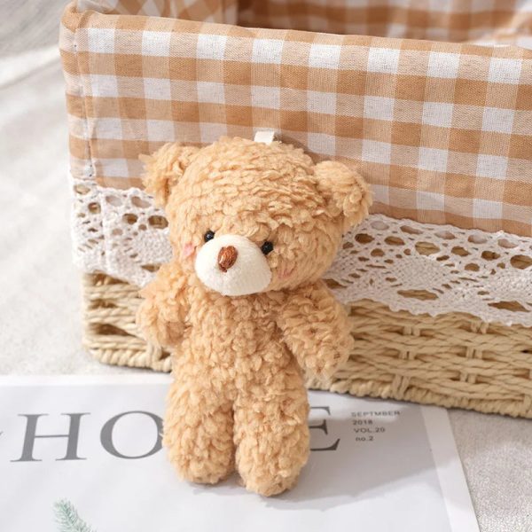 Blush Bear Plush Keychain