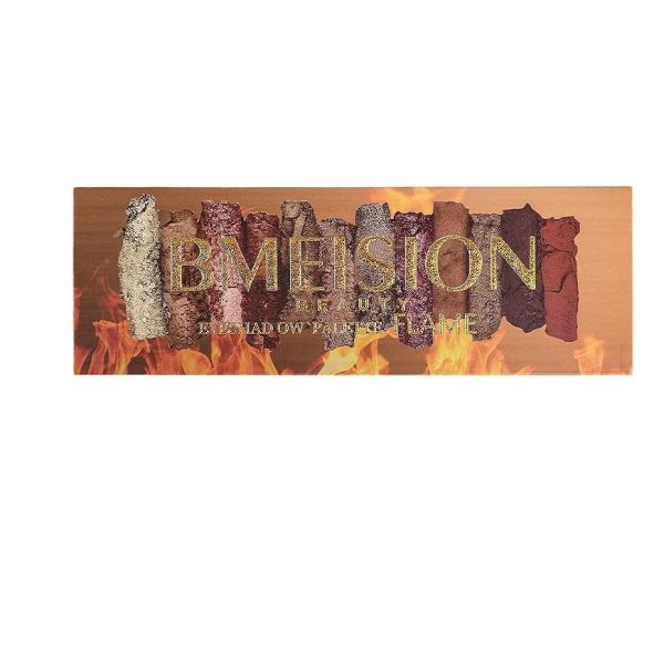Bmeision Flame Eyeshadow Earthy Pearlescent Shades For Bold & Shimmering Eye Looks