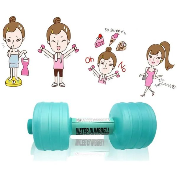 Body Building Water Dumbbells - Slimming Fitness Equipment For Gym & Yoga