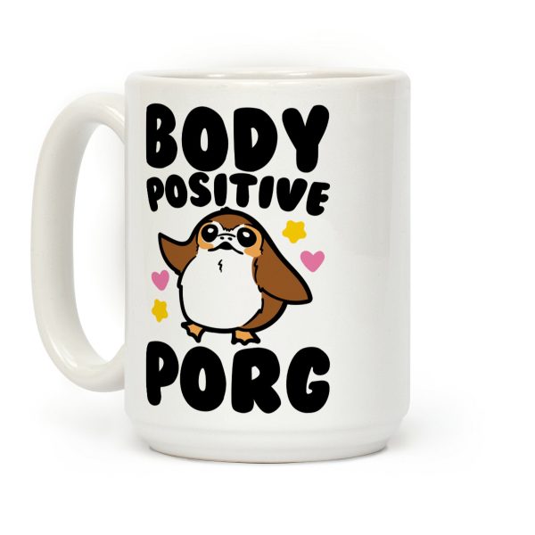 Body Positive Porg Parody Coffee Mug