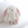 Bonnie Rabbit Plush Toy Soft Bunny with Floral Ears for Kids and Home Decor