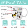 Bonus Mom Coffee Mug Funny Stepmom Gift from Stepdaughter Stepson, Birthday Mother's Day Christmas Gift Idea