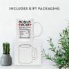 Bonus Mom Nutritional Facts Coffee Mug Funny Stepmom Gift from Stepdaughter Stepson Birthday Mother's Day Gift