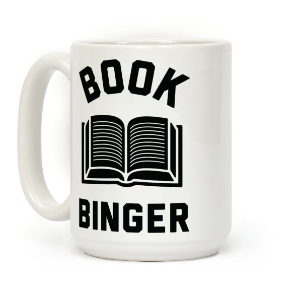 Book Binger Coffee Mug
