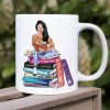 Book Girl DR-WHM-03HUHN180123TM Personalized Mug