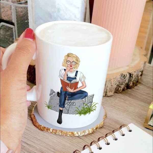 Book Hangover The Struggle To Return To Everyone Life Personalized Mug, Gift For Book Lovers