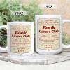 Book Lovers Club - Personalized Ceramic Mug - Gift For Book Lovers HH01